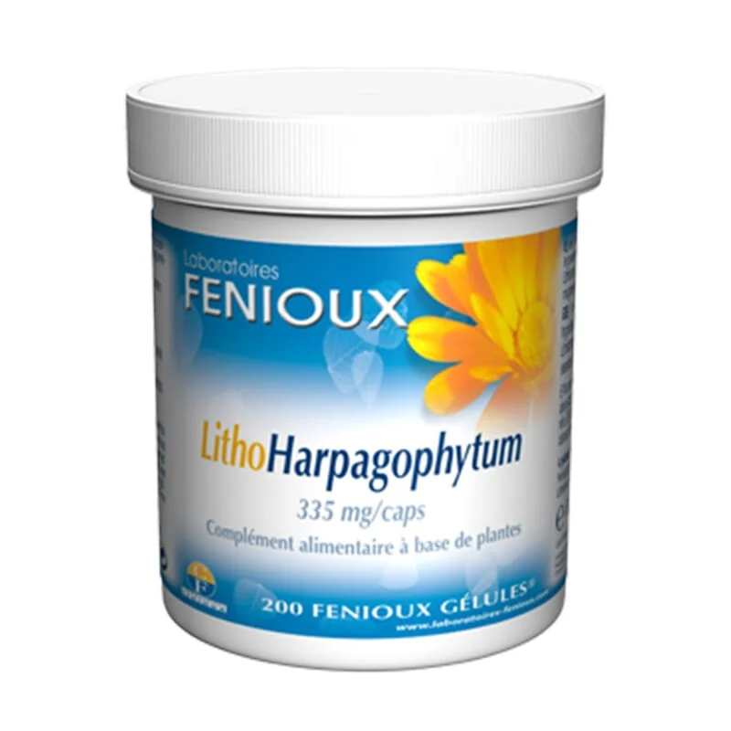 Litho Harpagophytum 335Mg 200 Caps - Fenioux
