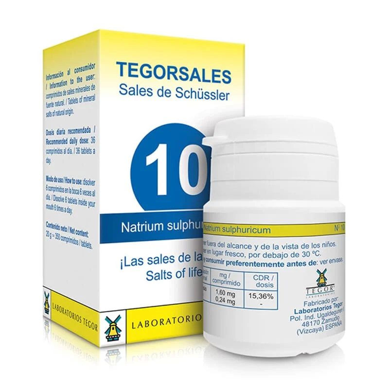 Tegorsales 10 Solfato Di Sodio 350 Tabs