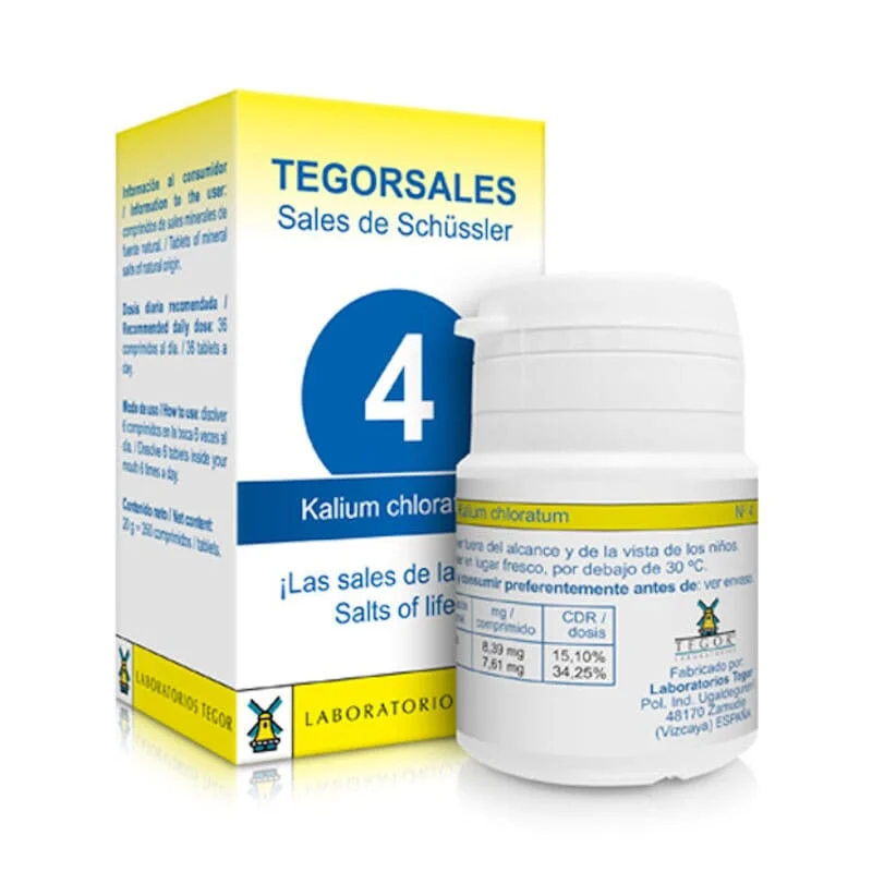 Tegorsales 4 Cloruro Di Potassio 350 Tabs