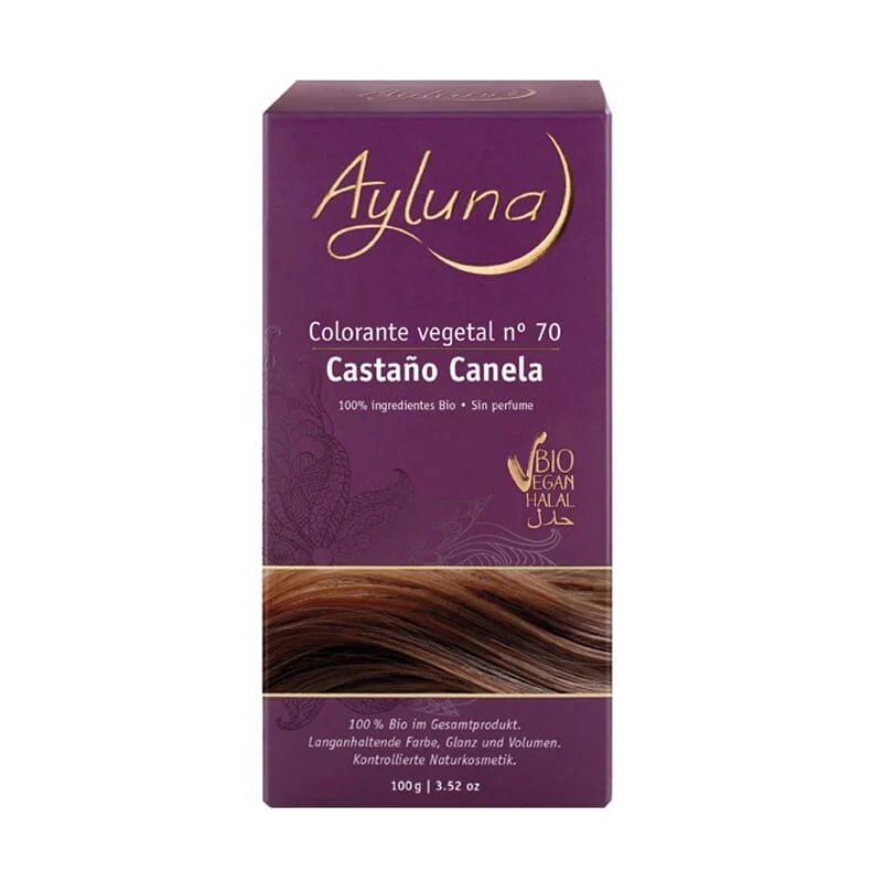 Colorazione Vegetale #70 Castano Cannella 100g - Ayluna