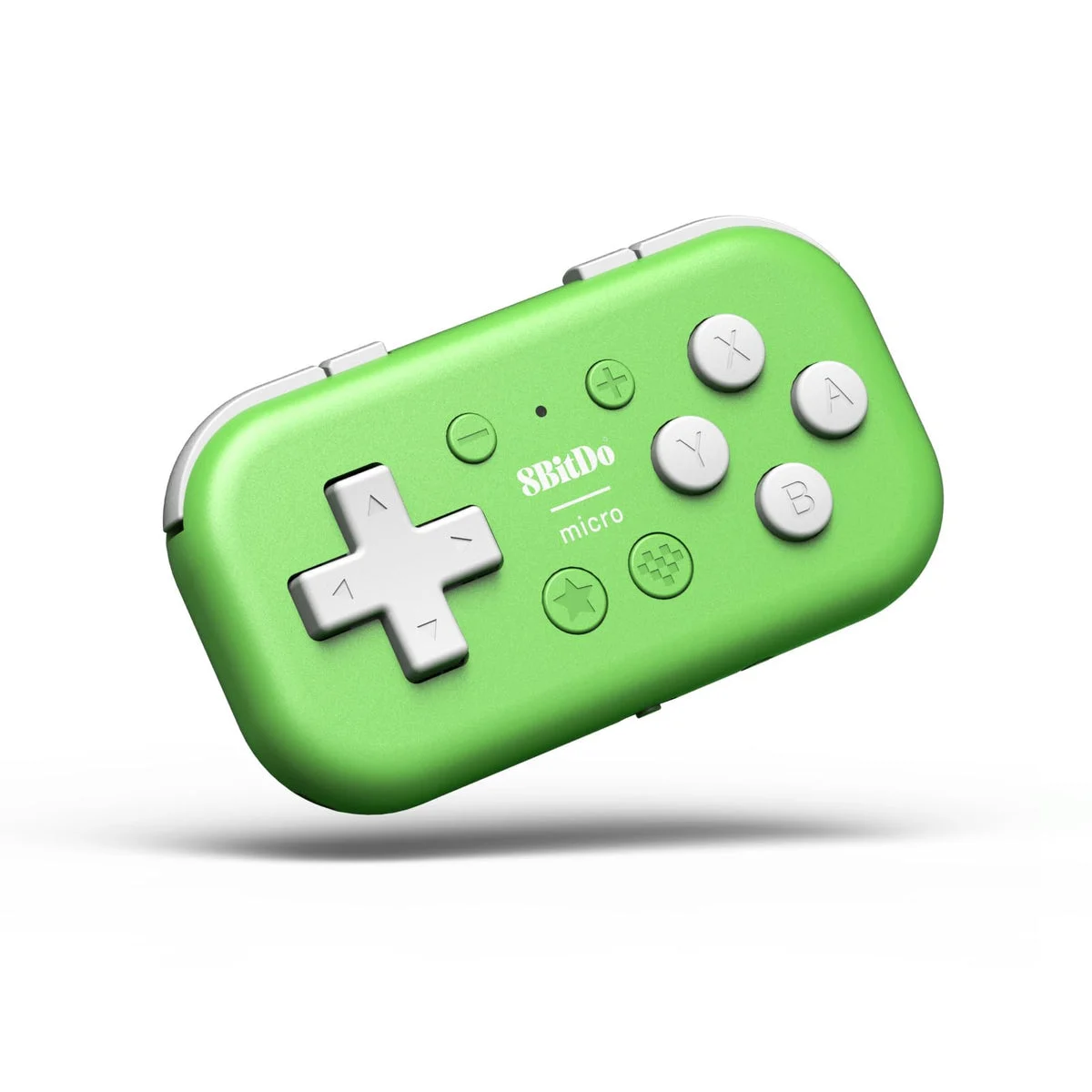 8BitDo Micro Bluetooth Pocket Mini Controller for Switch/Switch 2 Android Raspberry Pi (Green)