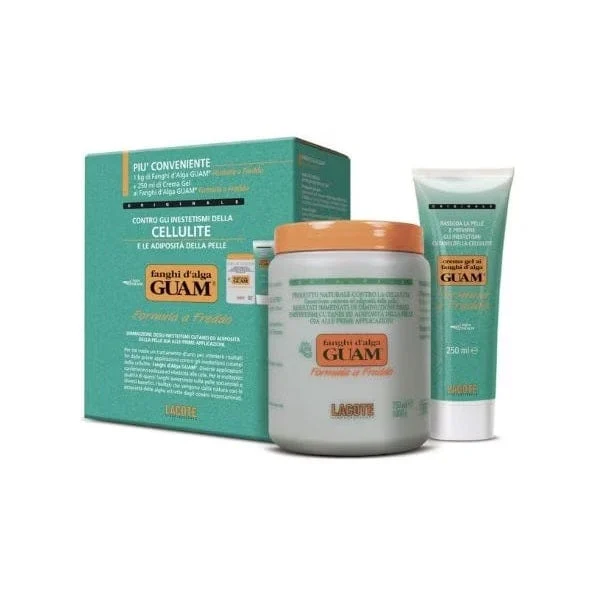 GUAM Fanghi D'Alga Formula a Freddo 1 Kg + Gel 250 ml