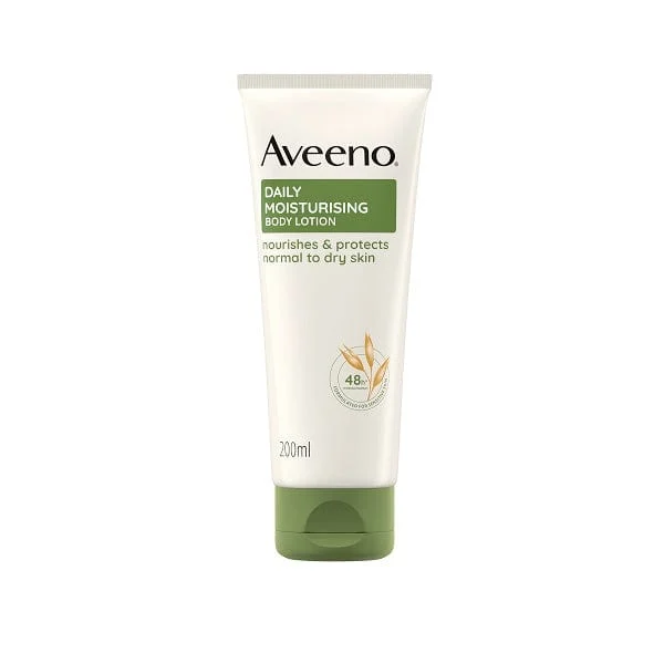 AVEENO Crema Idatante Corpo Daily Moisturising all'Avena Colloidale per una Pelle Sana ed Elastica 200 ml