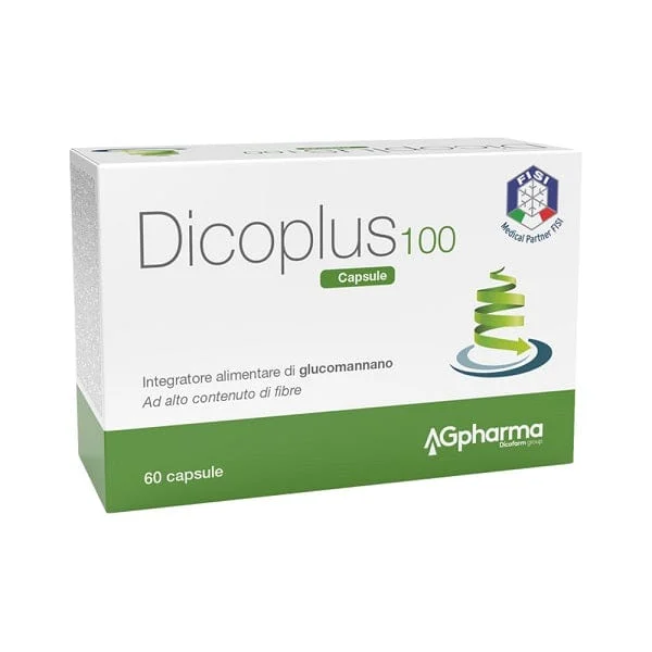 AG PHARMA Dicoplus 100 Colesterolo e Controllo Peso 60 Capsule