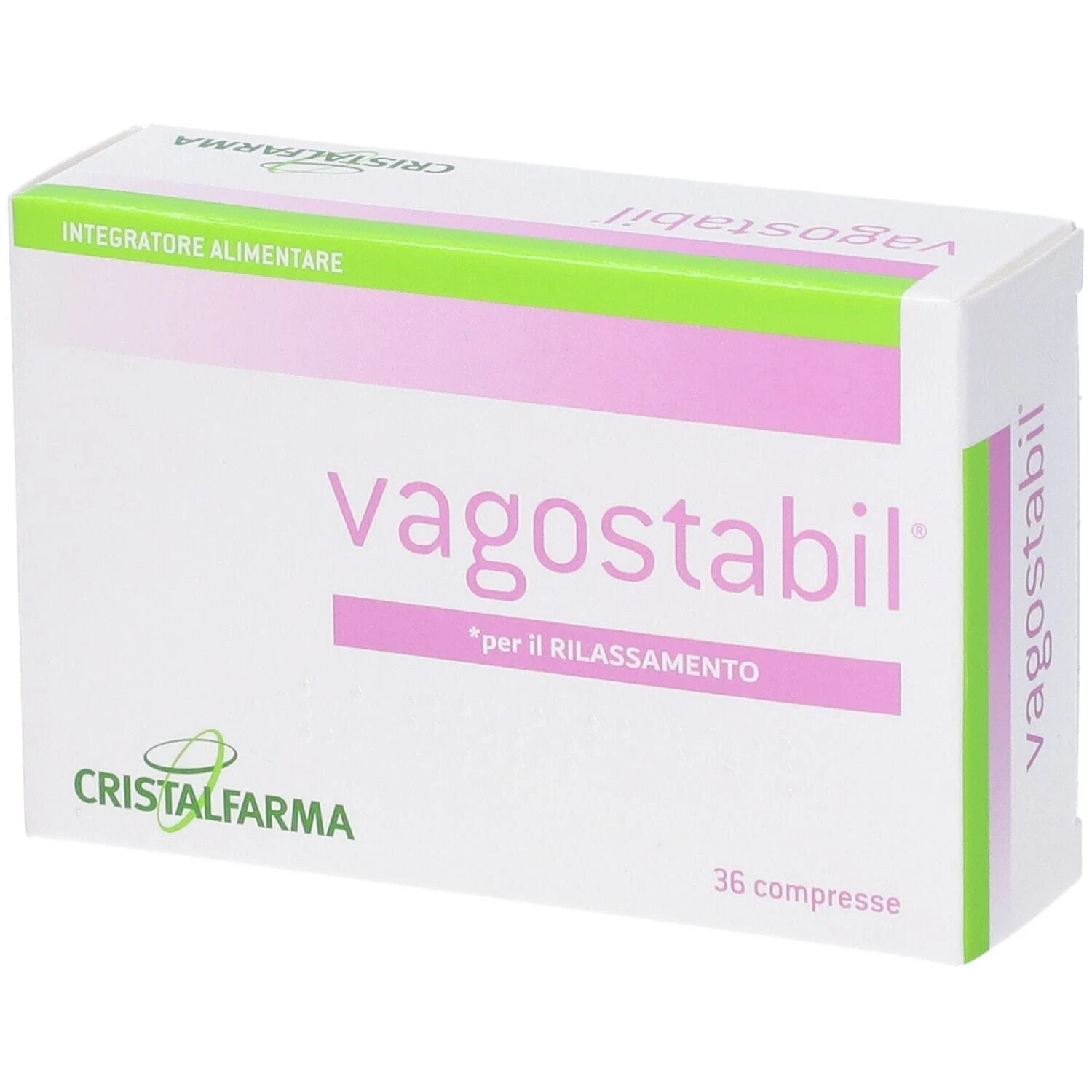 CRISTALFARMA Vagostabil Integratore Alimentare 36 Compresse
