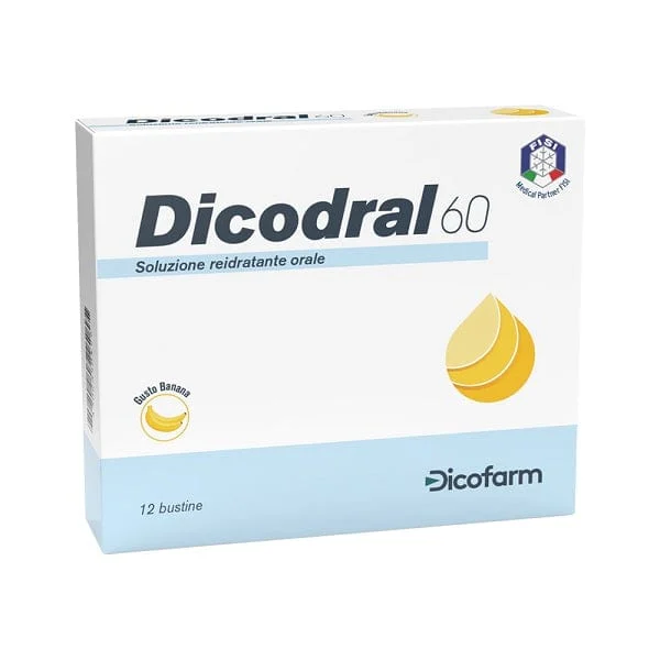 DICOFARM Dicodral 60 12 Bustine Gusto Banana