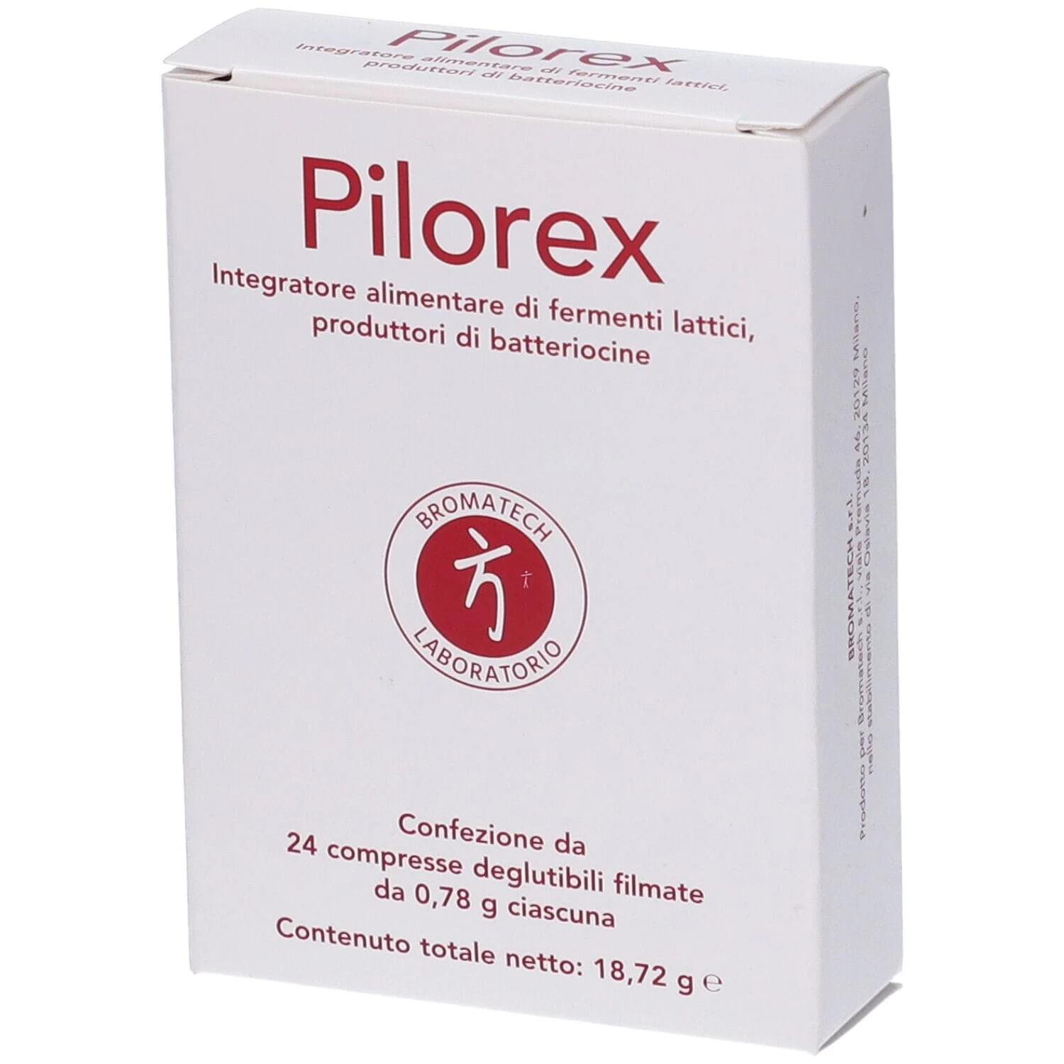 BROMATECH Pilorex 24 Compresse
