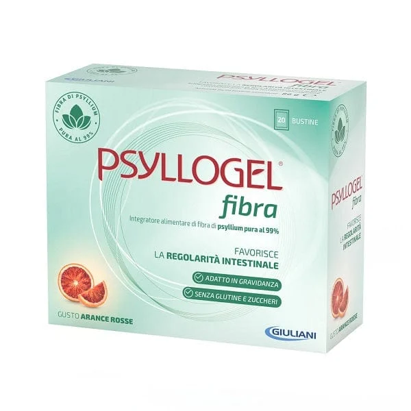 PSYLLOGEL Fibra Gusto Arance Rosse 20 Bustine