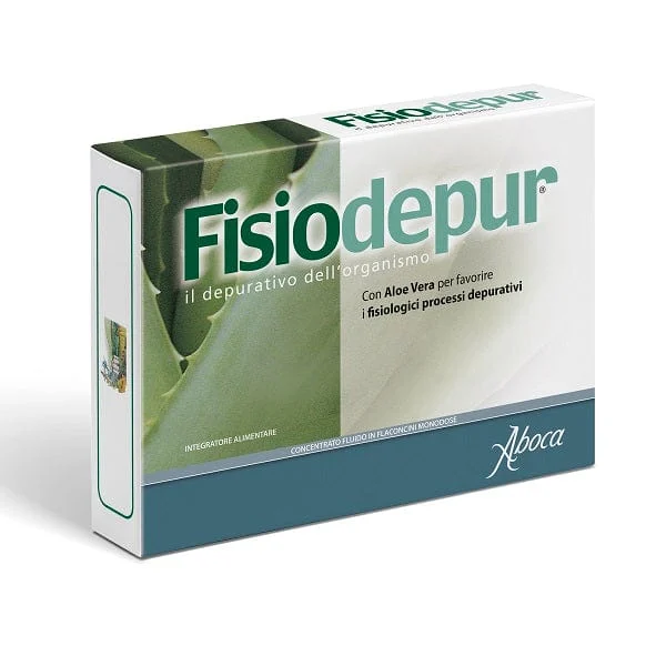 ZENTIVA Fisiodepur Concentrato Fluido 10 Flaconcini Da 15 g Monodose