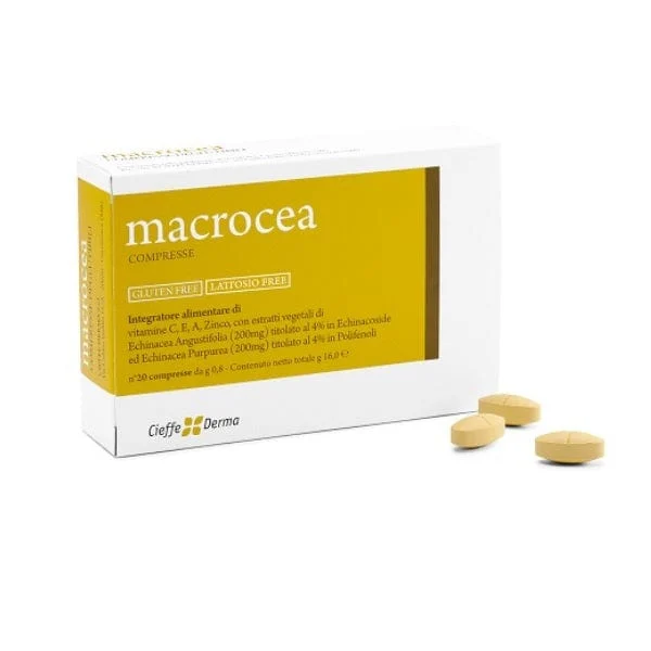 CIEFFE DERMA Macrocea 20 Compresse Deglutibili