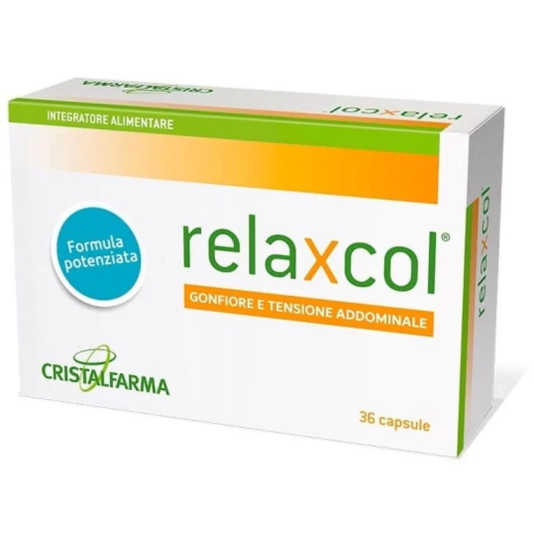 CRISTALFARMA Relaxcol Integratore Alimentare 36 Capsule