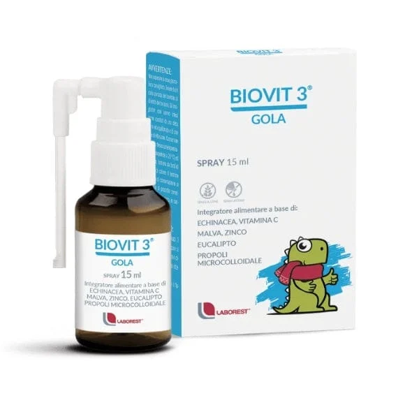 BIOVIT 3 Gola Spray 15 ml Benessere Bambino