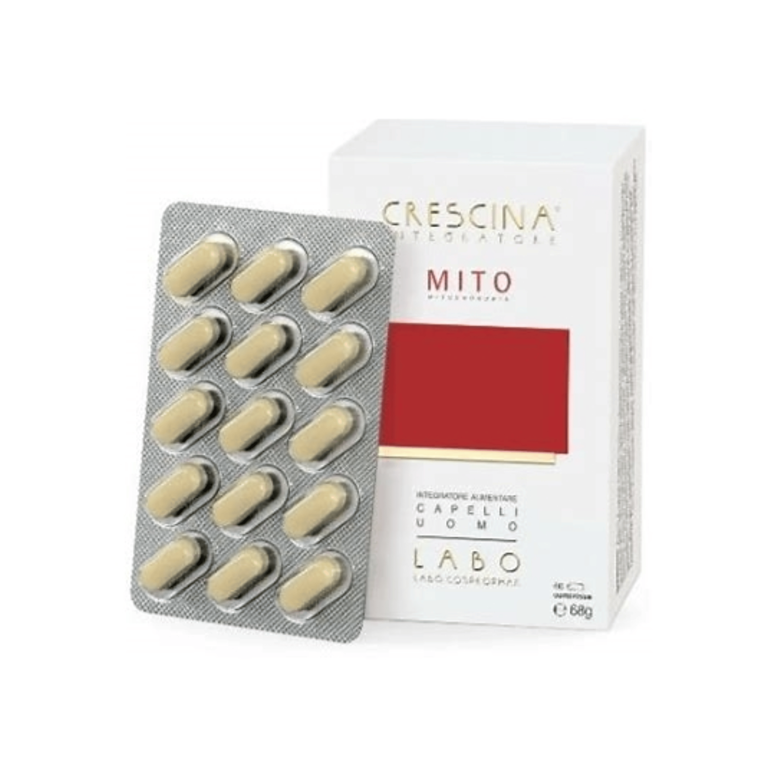 CRESCINA Ri-Crescita Mito Donna 60 Compresse Integratore per la Crescita dei Capelli e il Benessere del Cuoio Capelluto