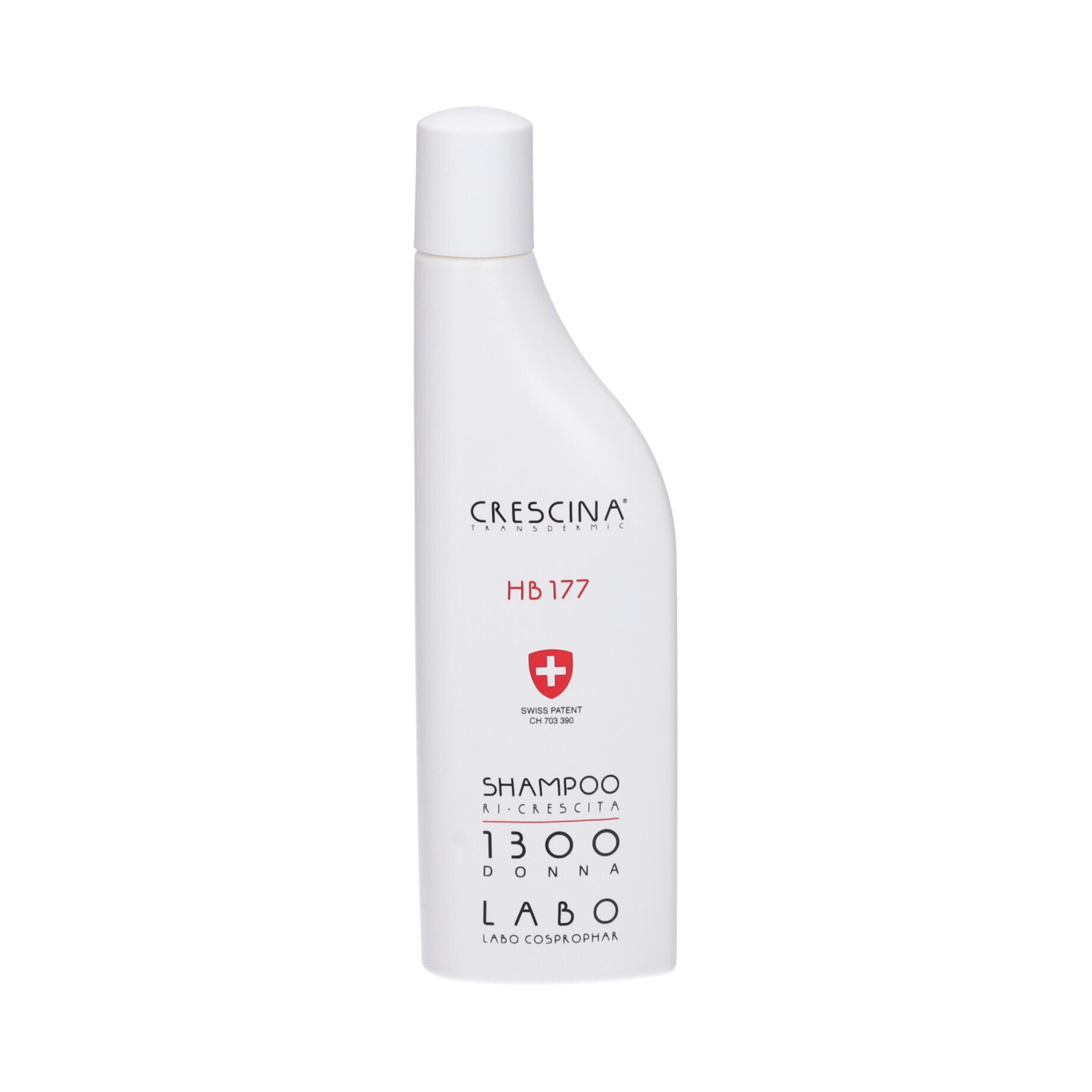CRESCINA Shampoo Ricrescita HB-177 1300 Donna 150 ml Trattamento Intensivo per Capelli Diradati e Fragili 20 Fiale
