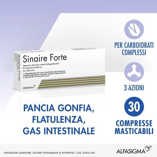 SINAIRE Forte Integratore 30 Compresse 400 g
