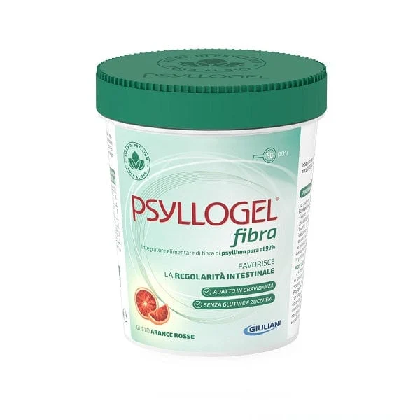 PSYLLOGEL Fibra Gusto Arance Rosse Vaso Da 170 g