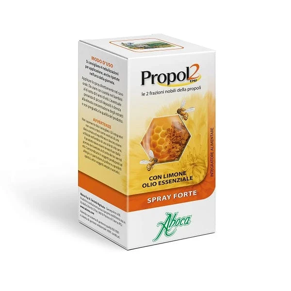ZENTIVA Propol2 Emf Spray Forte 30 ml Con Limone Olio Essenziale