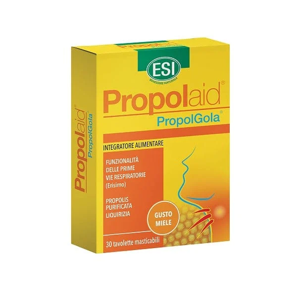 ESI Propolaid PropolGola Masticabile Gusto Miele 30 Tavolette