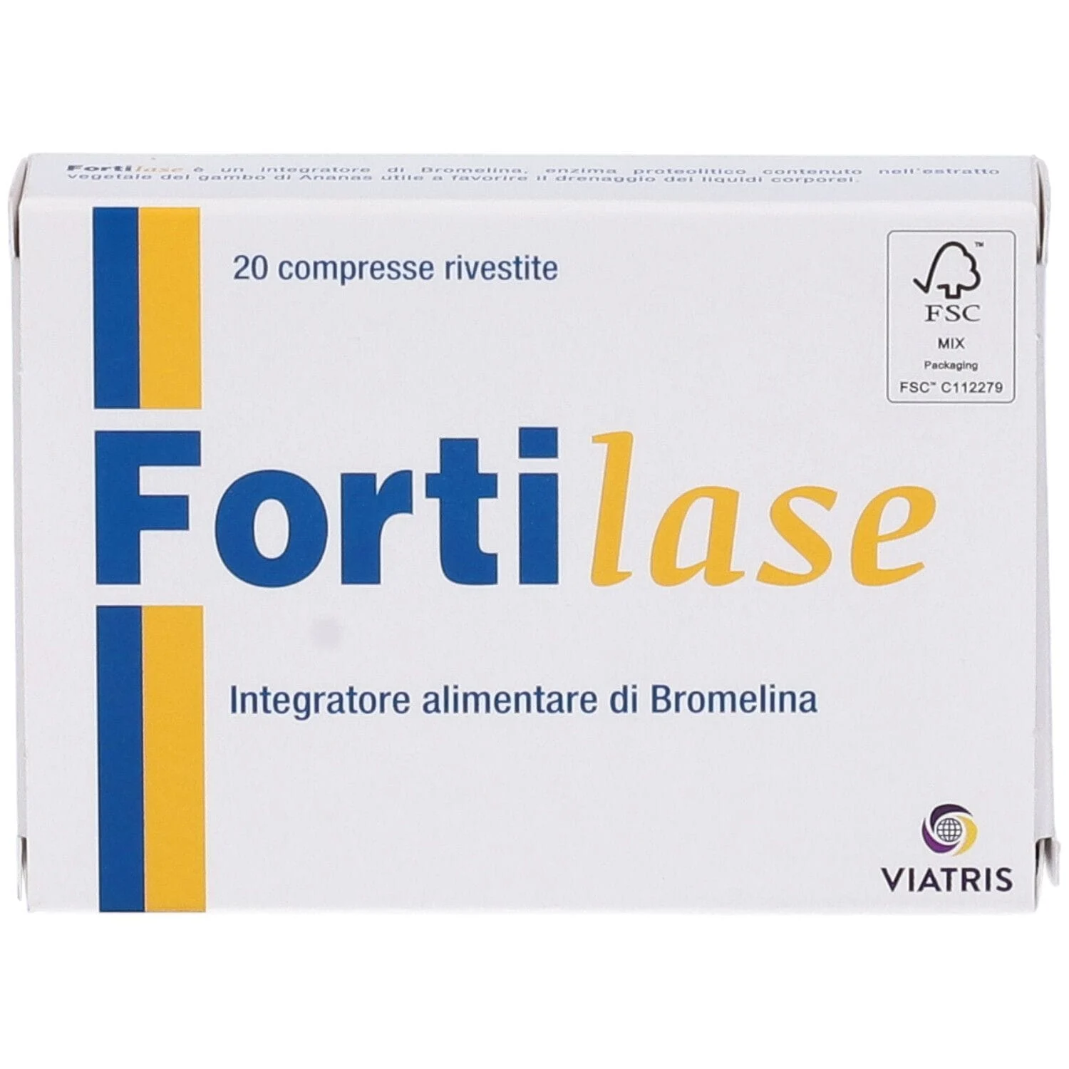 FORTILASE Integratore Alimentare 20 Compresse