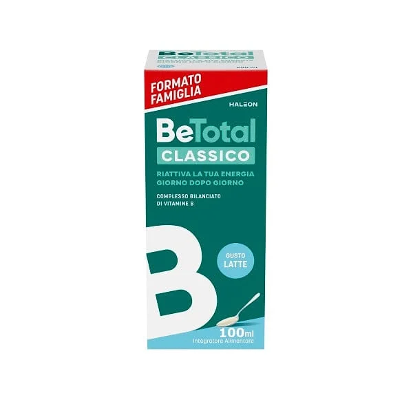 BETOTAL Classico Sciroppo 100 ml Gusto Latte