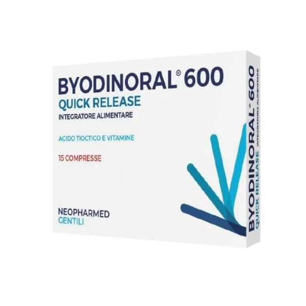 NEOPHARMED GENTILI Byodinoral 600 Integratore Alimentare 15 Compresse