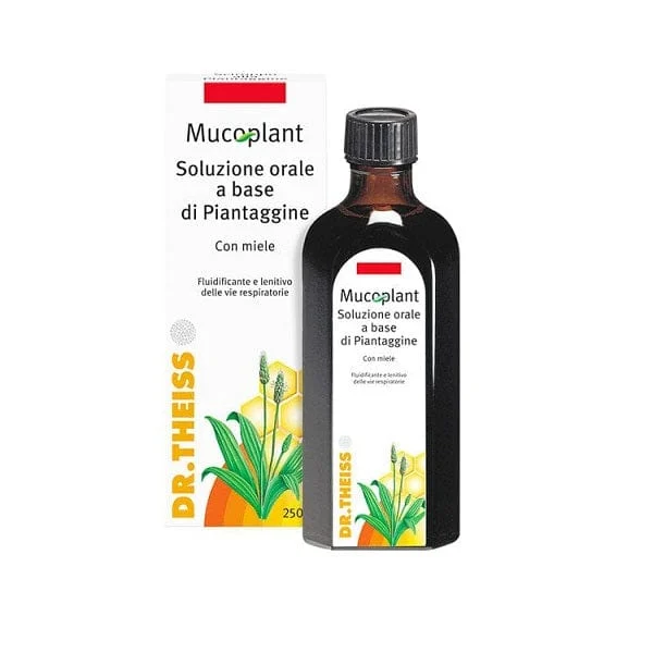 DR.THEISS Mucoplant Soluzione Orale a Base di Piantaggine 250 ml