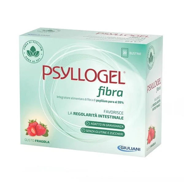 PSYLLOGEL Fibra Gusto Fragola 20 Bustine