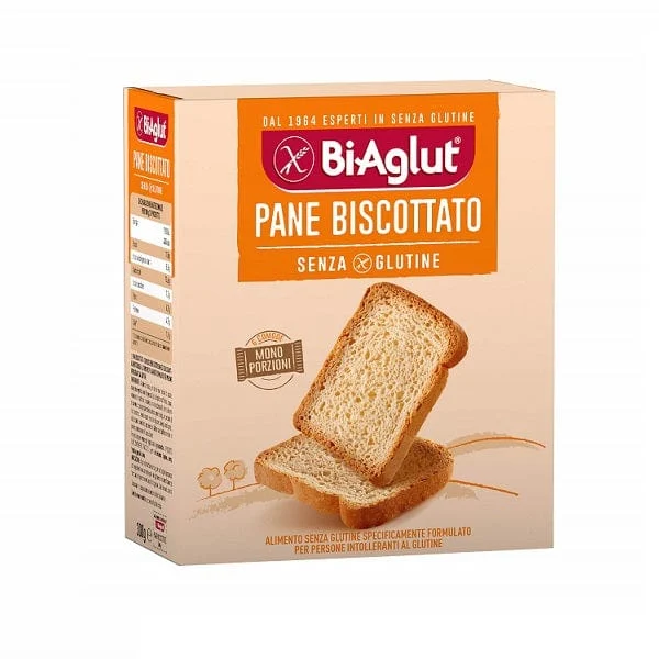 BIAGLUT Pane Biscottato Senza Glutine 300 g