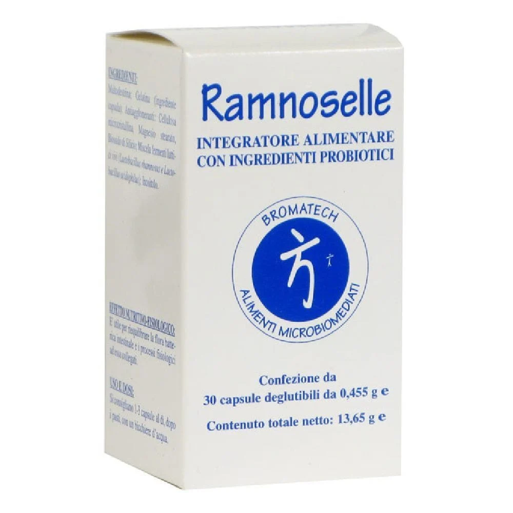 BROMATECH Ramnoselle Integratore Alimentare 30 Capsule