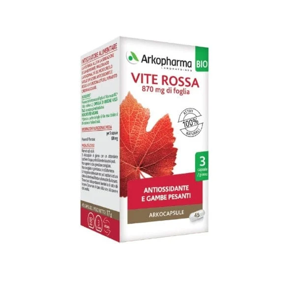 ARKOPHARMA Arkocapsule Vite Rossa 45 Capsule