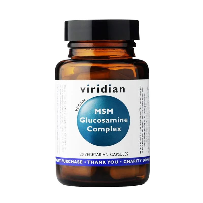 GLUCOSAMINA MSM COMPLEX 30 VCaps - Viridian