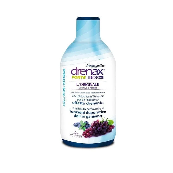DRENAX FORTE Nuova Formula Con Uva E Mirtillo 500 ml
