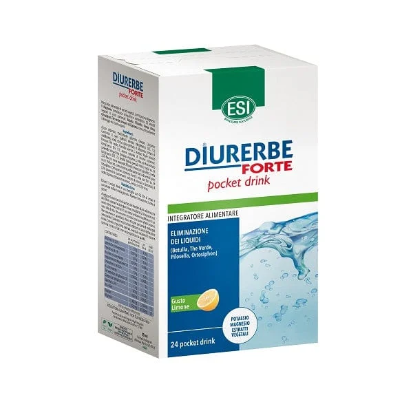 ESI Diurerbe Forte 24 Pocket Drink Gusto Limone