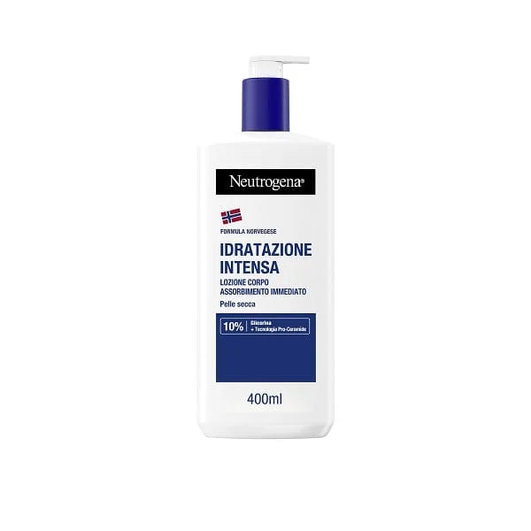 NEUTROGENA Crema Idratante Corpo Intensa Profumata per Pelle Secca Formula Norvegese 400 ml