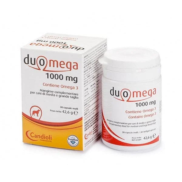 CANDIOLI Duomega 1000 mg Cani Grandi 30 Capsule Molli
