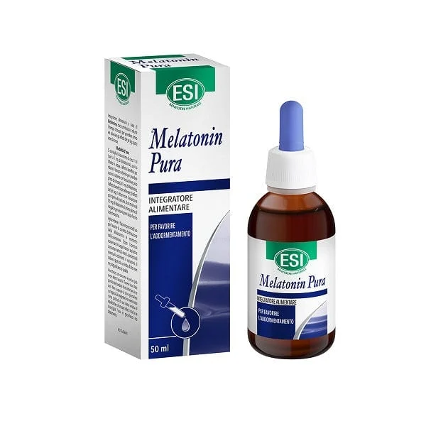 ESI Melatonin Pura Gocce 50 ml Gusto Arancia Rossa