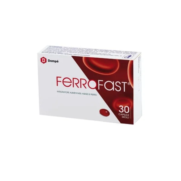 FERROFAST Integratore Alimentare 30 Capsule Molli