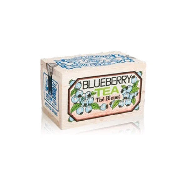 MLESNA Tè Al Mirtillo Sfuso Scatola In Legno 100 g