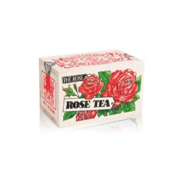 MLESNA Tè Alla Rosa Sfuso Scatola In Legno 100 g