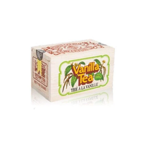 MLESNA Tè Alla Vaniglia Sfuso Scatola In Legno 100 g