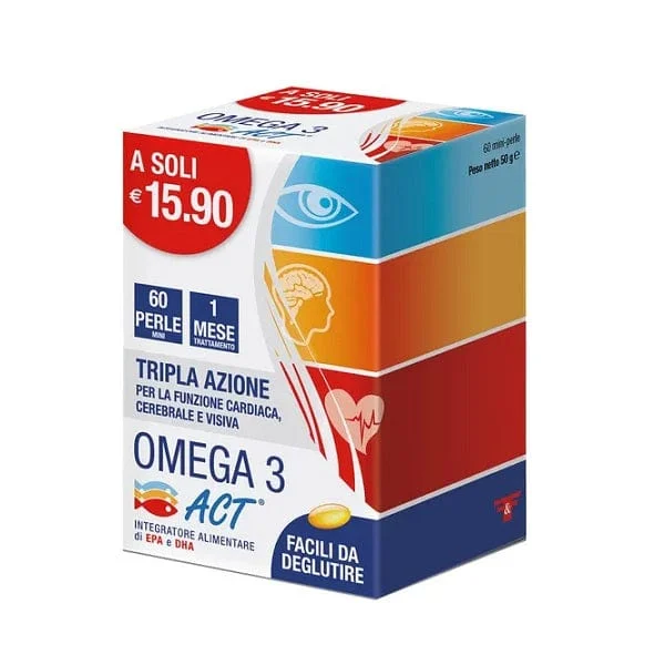 F&F Omega 3 Act 60 Perle 540 mg