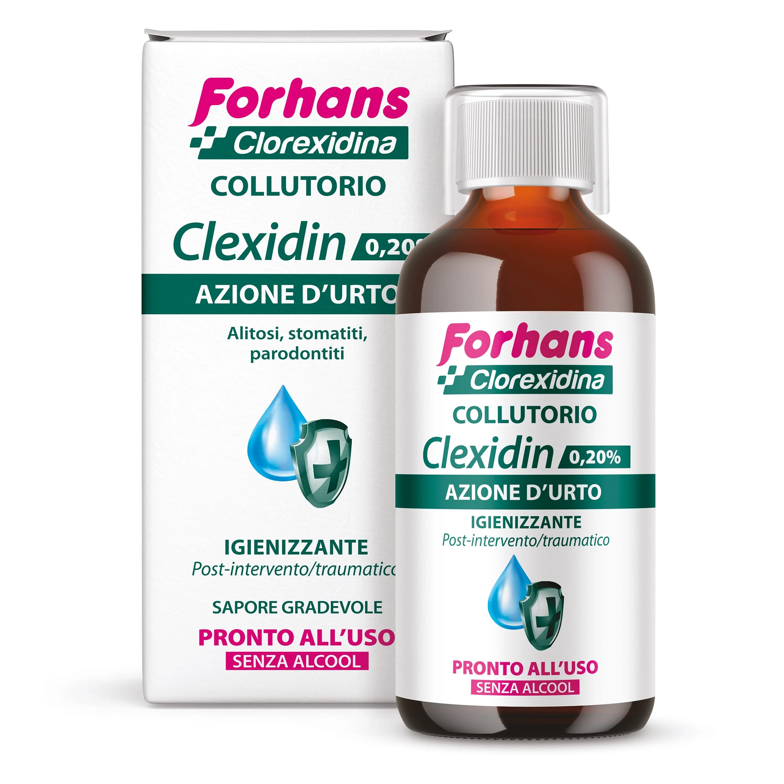 FORHANS Clexidin Collutorio Clorexidina 0,20% 200 ml