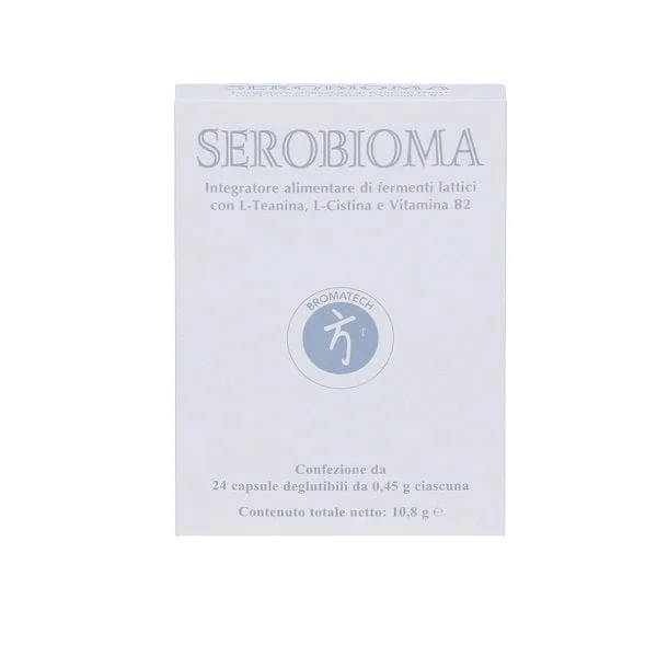 BROMATECH Bromatech - Serobioma - Integratore Alimentare 24 Capsule