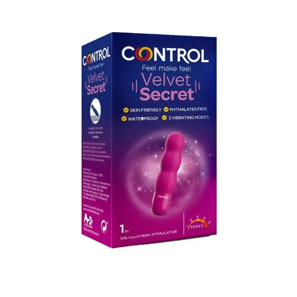 CONTROL Velvet Secret Stimolatore 10 cm Con Pila
