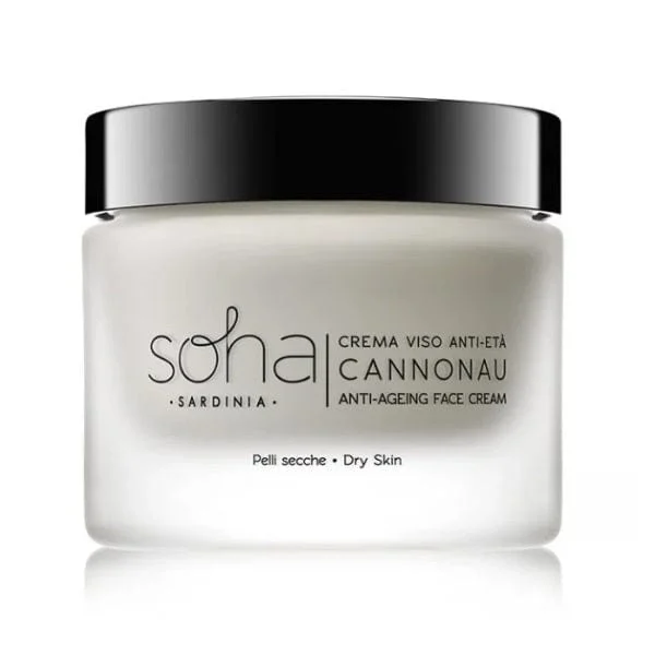 SOHA SARDINIA Crema Viso Anti-età Cannonau Pelli Secche 50 ml