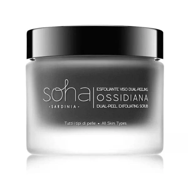 SOHA SARDINIA Esfoliante Viso Dual Peeling Ossidiana 50 ml