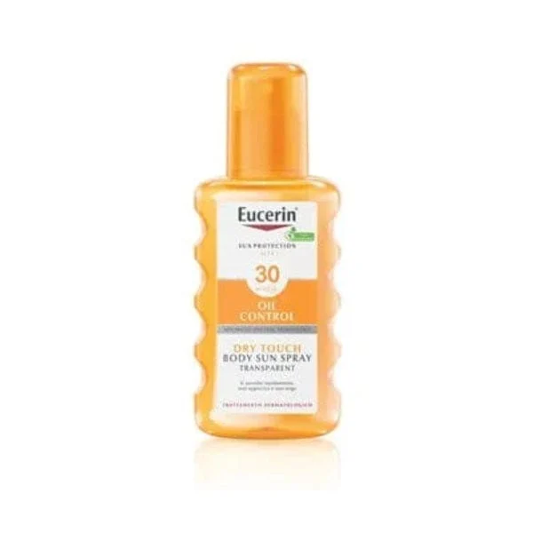 EUCERIN Body Sun Spray Transparent SPF30 200 ml Oil Control Dry Touch
