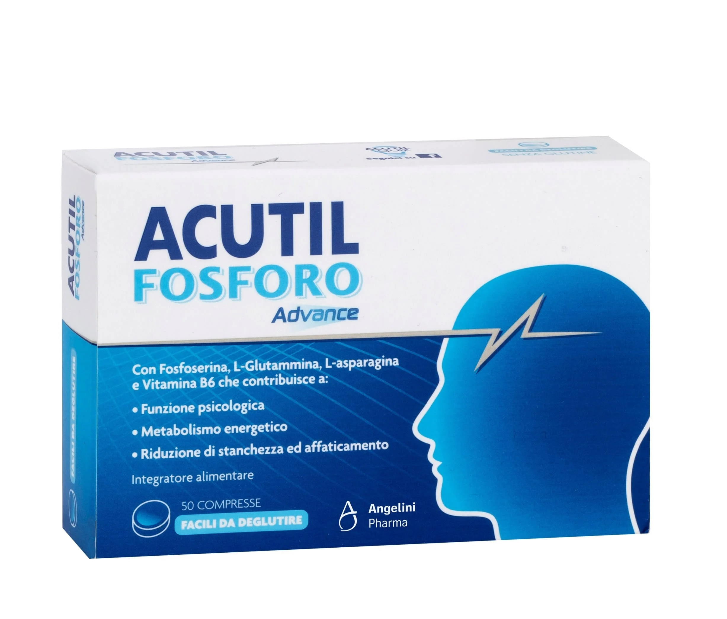 ACUTIL Fosforo Advance Integratore Alimentare 50 Compresse
