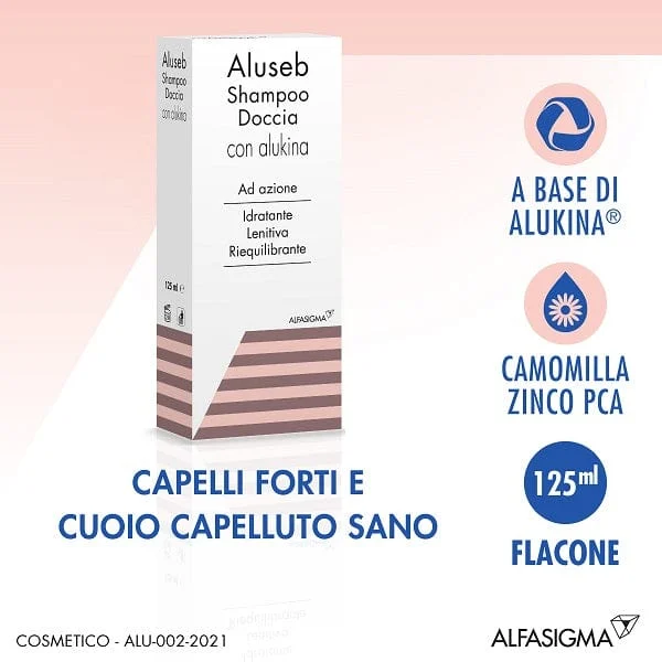 ALUSEB Alukina Shampoo Doccia 125 ml