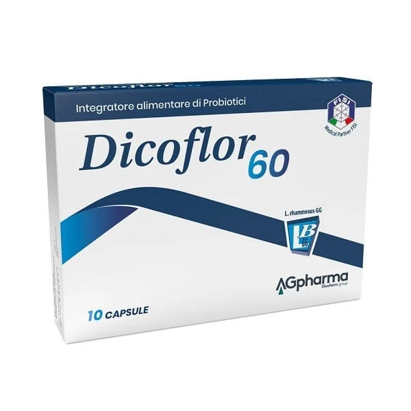 AG PHARMA Dicoflor 60 Integratore 10 Capsule